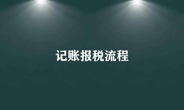 记账报税流程