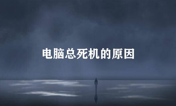电脑总死机的原因