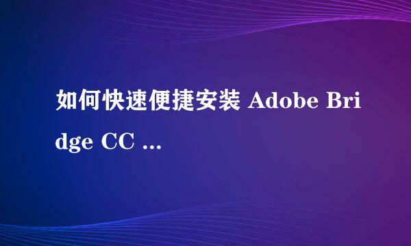 如何快速便捷安装 Adobe Bridge CC 2018 