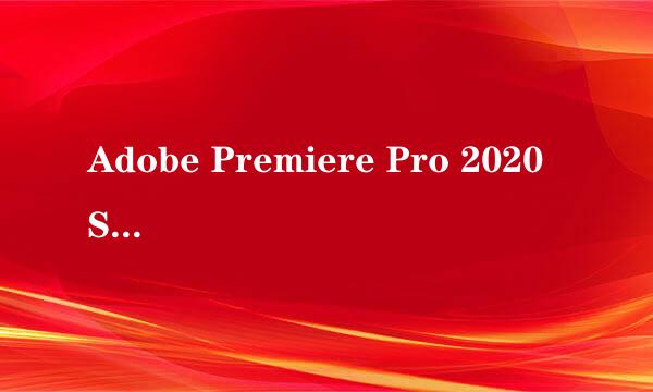 Adobe Premiere Pro 2020 SP 永久使用安装手册