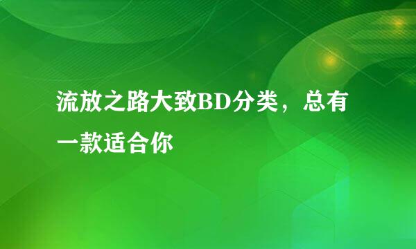 流放之路大致BD分类，总有一款适合你