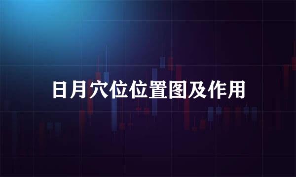 日月穴位位置图及作用