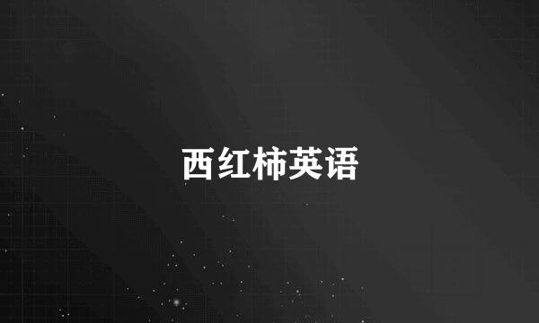 西红柿英语