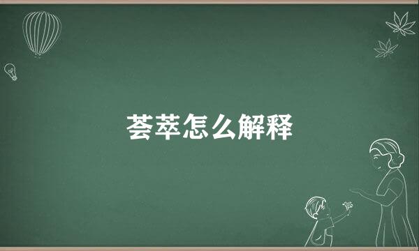 荟萃怎么解释