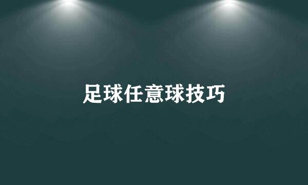 足球任意球技巧