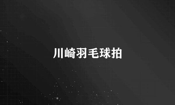 川崎羽毛球拍