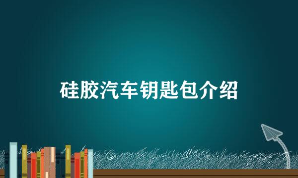硅胶汽车钥匙包介绍