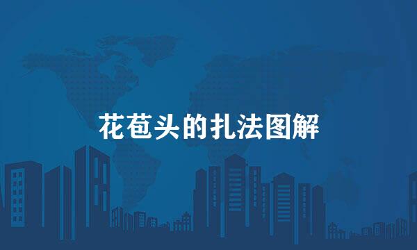 花苞头的扎法图解