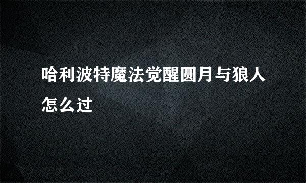 哈利波特魔法觉醒圆月与狼人怎么过