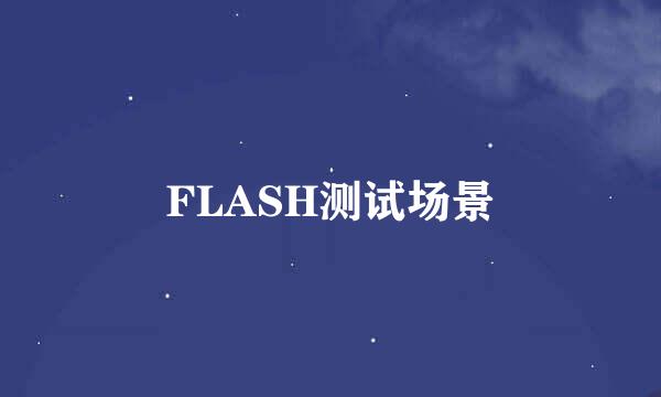 FLASH测试场景