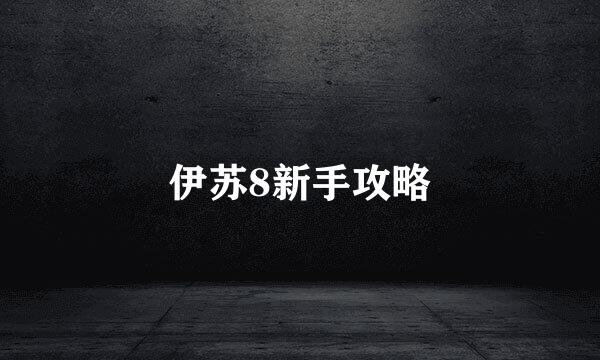 伊苏8新手攻略