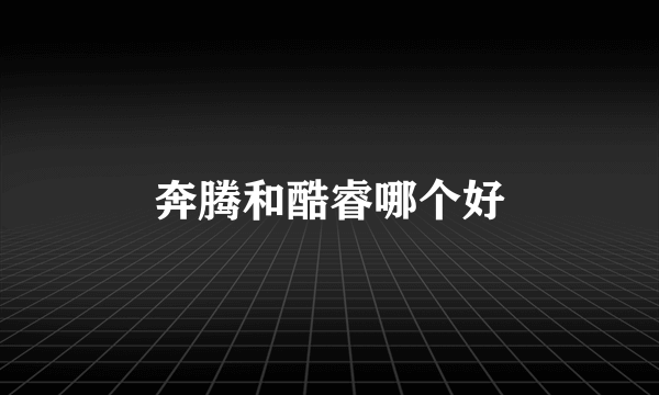 奔腾和酷睿哪个好