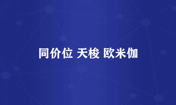 同价位 天梭 欧米伽