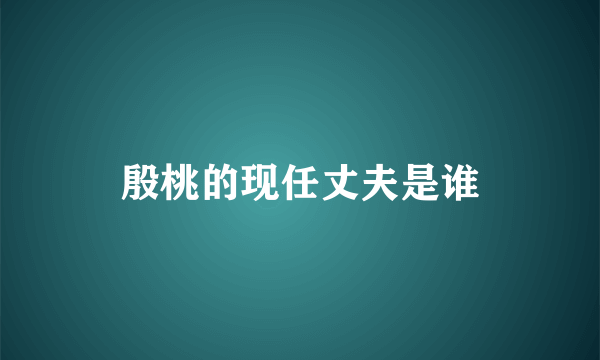 殷桃的现任丈夫是谁