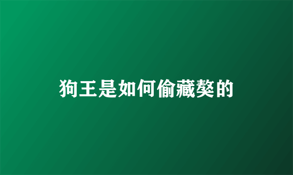 狗王是如何偷藏獒的