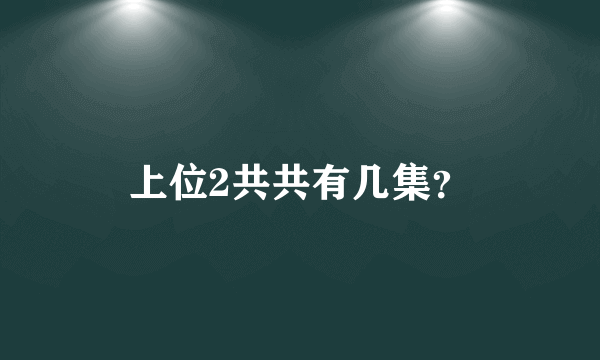 上位2共共有几集？