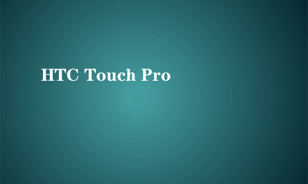 HTC Touch Pro