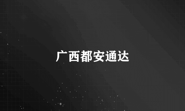 广西都安通达