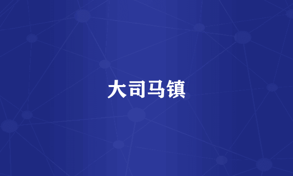 大司马镇