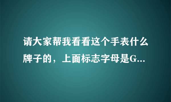 请大家帮我看看这个手表什么牌子的，上面标志字母是GUCCI是机诫男士手表。