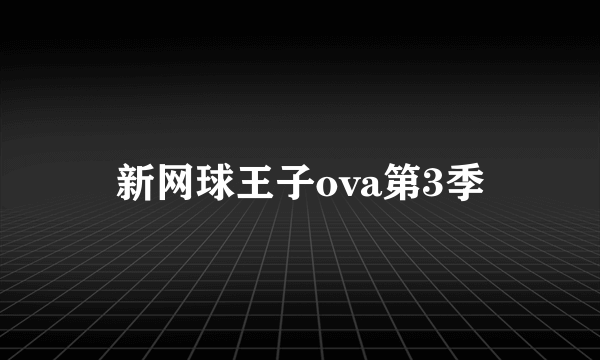 新网球王子ova第3季