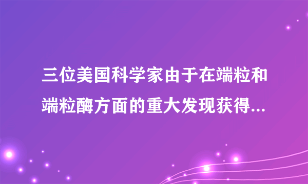 三位美国科学家由于在端粒和端粒酶方面的重大发现获得了2009年的诺贝尔生理学或医学奖．如图甲所示，端粒