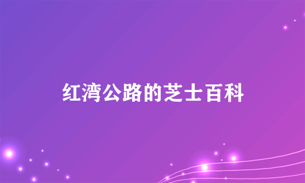 红湾公路的芝士百科