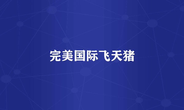完美国际飞天猪